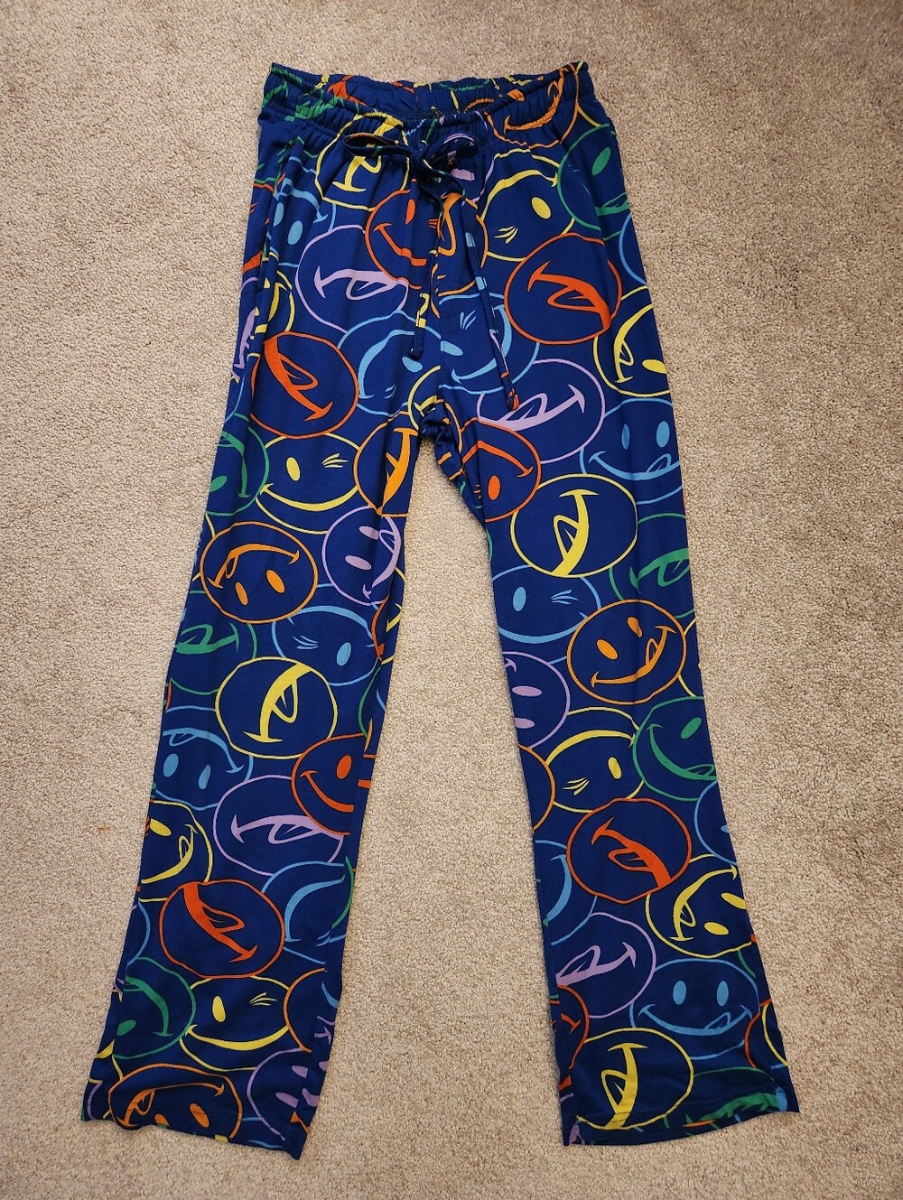 Joe Boxer Smiley Face Pajama PJ Pants Small